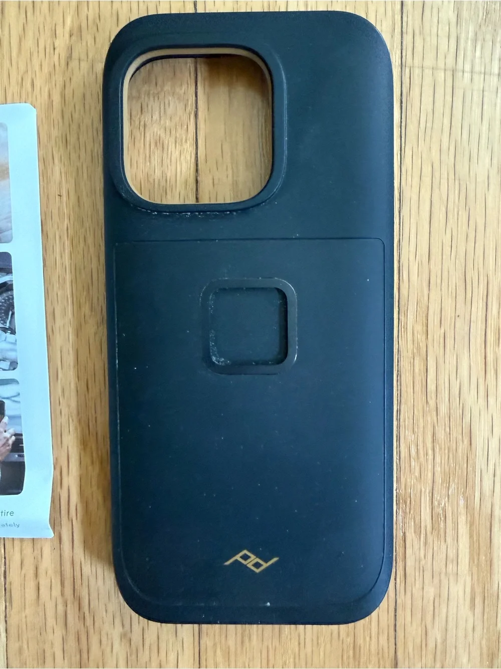 GREAT condition Peak Design Gnar Case for iPhone 16 Pro - Black (open box)